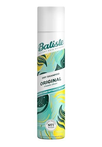 Batiste Dry Shampoo Original 200ml, Fresh & Clean Fragrance, No Rinse Spray to Refresh Hair in Between Washes, photo 1 of 1