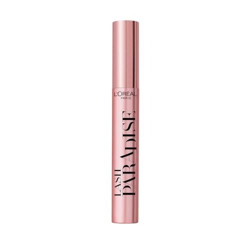 L'Oreal Paris Intense Volume Mascara, Volumising and Lengthening, Infused with Castor and Floral Oils to Condition Eyelashes, Suitable for Sensitive Eyes, Soft Fibre Brush, Lash Paradise, Black, photo 1 of 1