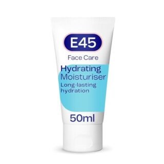 E45 Face Moisturiser ? Hydrating Face Cream for Long-Lasting Moisturisation - Lightweight Cream for Dry and Sensitive Skin ? Fast-Absorbing and Non-Greasy Formula - Dermatologically Tested - 50ml