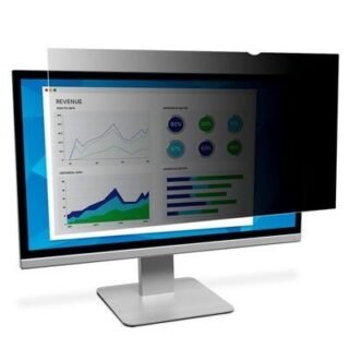 3M Privacy Screen Filter - Black, Matte, Glossy - For 47 cm (18.5") Widescreen Monitor - 16:9