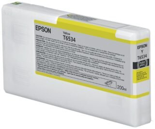 Epson T6534 Yellow Ink Cartridge (200ml)