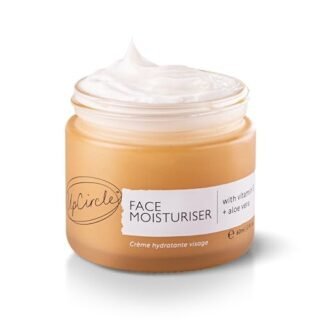 UpCircle Face Moisturiser with Argan Powder 60ml - Nourishing Day Cream - Vitamin E, Aloe Vera, Glycerin, Shea + Coconut Butter - Natural, Vegan + Cruelty-Free