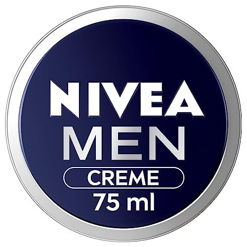NIVEA Men Creme (75ml), Intensive Everyday Moisturising Cream for Whole Body, Fast-Absorbing Face, Body and Hand Cream, with Vitamin E and Aloe Vera Formula, photo 1 of 1