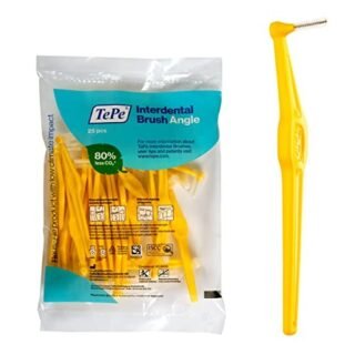 Tepe Angle Interdental Brush 0.7mm  Yellow
