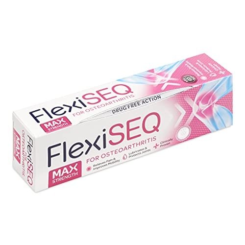 FlexiSEQ 100g Max Strength Topical Gel, Drug-Free, Joint Pain Relief Gel for Knees, HIPS, Feet, Hands etc, photo 1 of 1