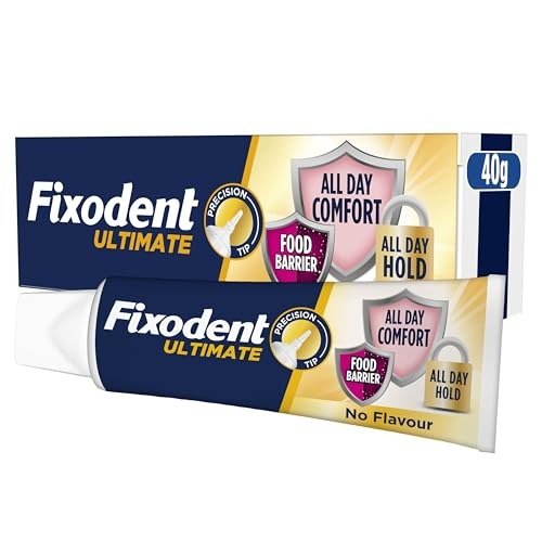 Fixodent Ultimate Denture Adhesive, Flavour Free 40g, photo 1 of 1