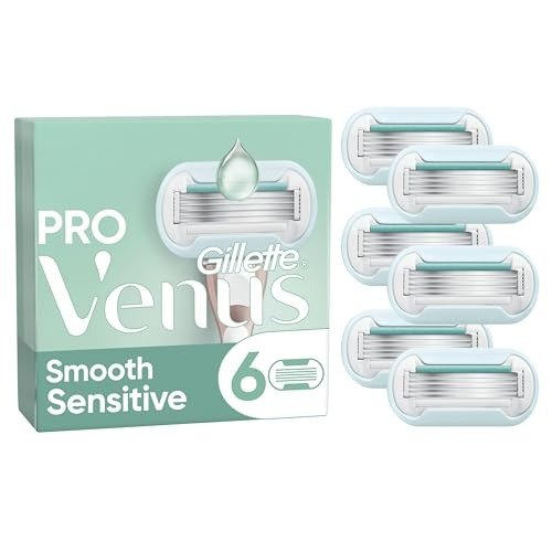Gillette Venus Pro Smooth Sensitive Women's Razor Blade Refills, for a longer-lasting smooth shave, photo 1 of 1
