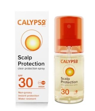 Calypso Hair & Scalp Protection Spray SPF30 Non Greasy High Protection UVA and UVB, 50ml