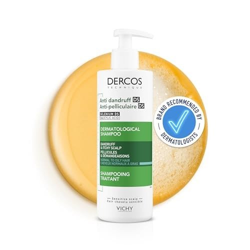 Vichy Dercos Anti-Dandruff and Anti-Itch Shampoo for Normal to Oily Hair 390ml, photo 1 of 1