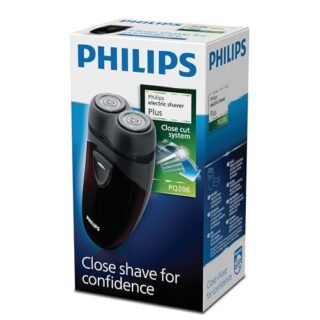 Philips Mens Electric Travel Shaver, Cordless, Battery-Powered Convenient to Carry - PQ206/18