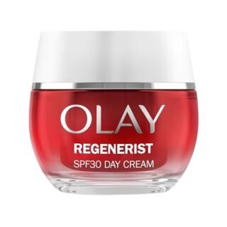 Olay Regenerist Day Face Cream SPF30, Anti-Wrinkle + Active Firming Skincare Moisturiser with SPF30 Sun Protection, Anti-Ageing Niacinamide and Peptides, Renews, Firms and Hydrates, Non-greasy 50ml