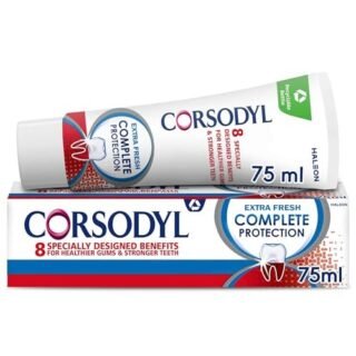 Corsodyl Toothpaste Complete Protection, Daily Gum Care, Extra Fresh 75ml