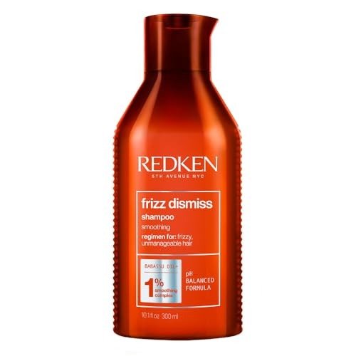 Redken Frizz Dismiss Shampoo, Babassu Oil, Adds Shine and Smooths Frizzy Hair, 66 Percent More Inside, 300ml, photo 1 of 1