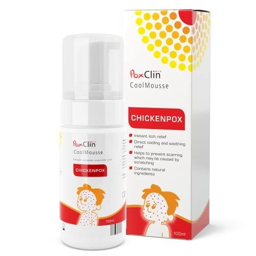 PoxClin CoolMousse Chickenpox Treatment for Children, Relieve Symptoms and Itch of Chickenpox, Natural Ingredients, 100 ml, photo 1 of 1