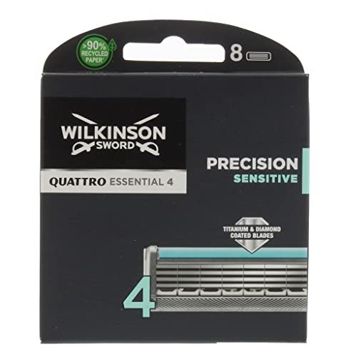 Wilkinson Sword Quattro Titanium Sensitive Razor Blades, photo 1 of 1