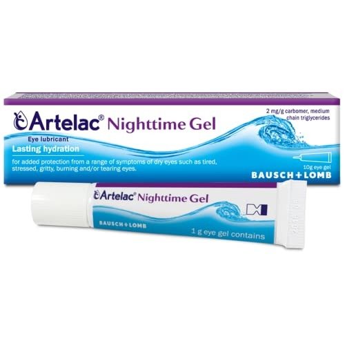 Artelac Nighttime Gel, by Bausch Plus Lomb, Night Time Eye Gel for Dry Eyes, Long-Lasting Relief for Irritated, Gritty, Carbomer Eye Gel, 10g, photo 1 of 1