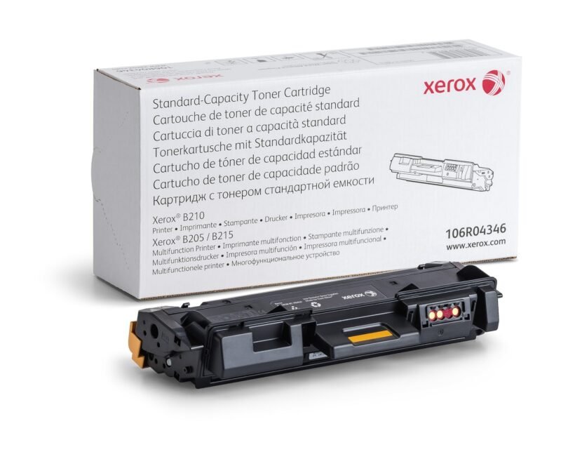 Xerox B210/B205/B215 standaard tonercartridge ZWART (1500 pagina's), foto 1 van 1