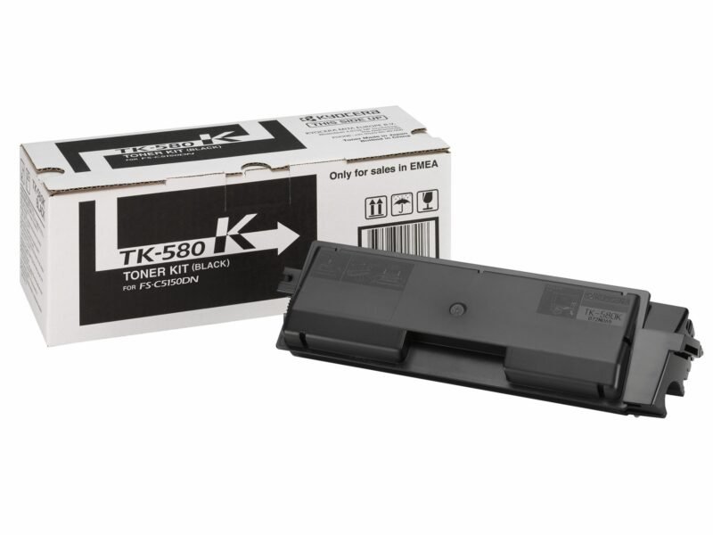 KYOCERA TK-580K tonercartridge 1 stuk(s) Origineel Zwart, foto 1 van 1