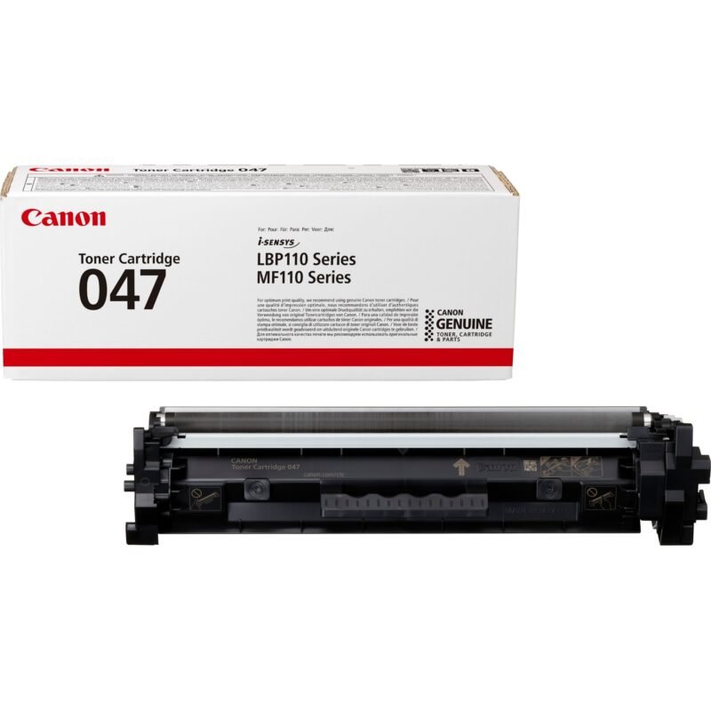 CANON 047 - black - original - toner cartridge, photo 1 of 1