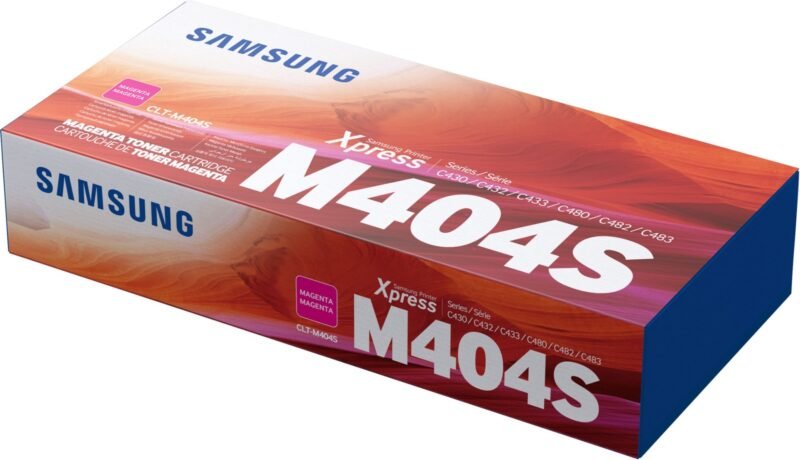 Samsung CLT-M404S originele magenta tonercartridge, foto 1 van 1
