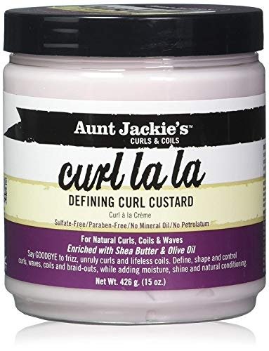 Aunt Jackies Curls & Coils curl la la Defining Curl Custard Cream 426g, photo 1 of 1