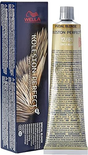 Wella Koleston Perfect ME+ Special Blonde Permanent Hair Colour, No. 12/81 Special Blonde/Pearl Ash, 0.66 kg, 8005610628257
