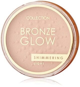Collection Cosmetics Bronze Glow, Highly Pigmented Bronzer, 15g, Shimmering Light, Packaging may vary