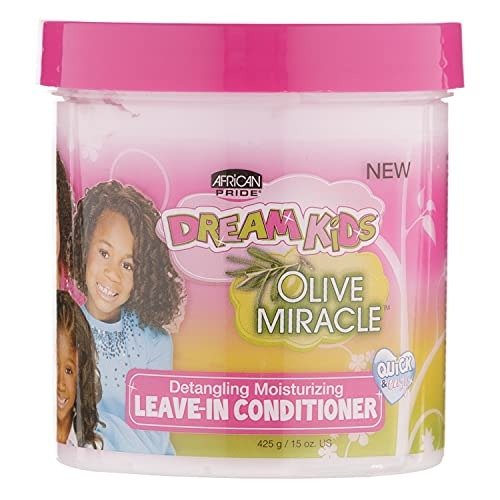 African Pride Dream Kids Olive Miracle Detangling Moisturizing Leave-In Conditioner, 425 gram, photo 1 of 1