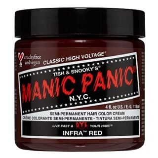 Manic Panic High Voltage Classic Cream Formula, Infra Red, 118ml
