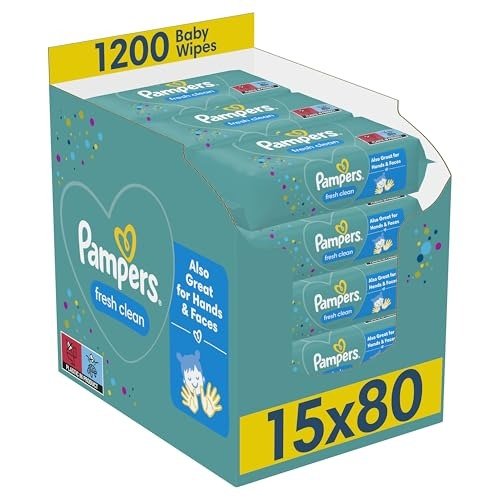 Pampers Fresh Clean Baby Baby Wet Wipes, Also Great For Hands And Faces, photo 1 of 1