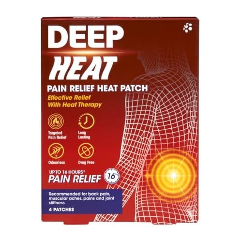 Deep Heat Pain Relief Heat Patch, Muscular Aches, Pains, Joint Stiffness, photo 1 of 1