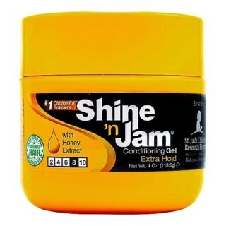 Proam Ampro Shine 'N Jam Konditionierungsgel, Extra Hold, 4 oz
