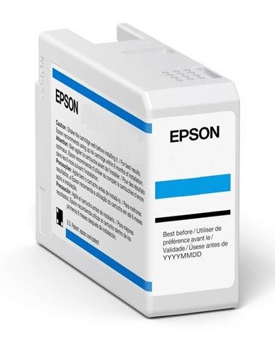 EPSON T47A2 Cyan UltraChrome Pro 10 Ink 50ml C13T47A200, photo 1 of 1