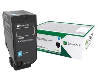 LEXMARK - cyan - original - toner cartridge - LRP
