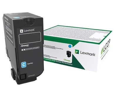 LEXMARK - cyan - original - toner cartridge - LRP, photo 1 of 1