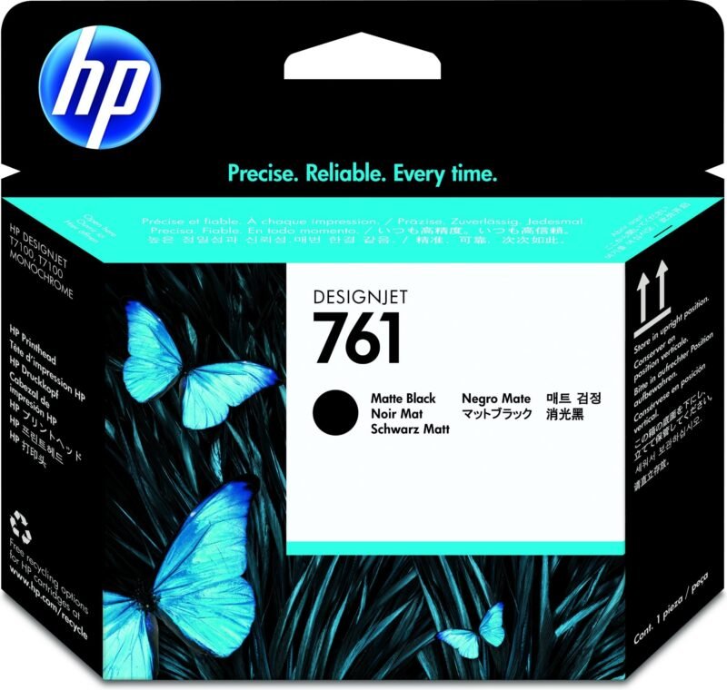 HP 761 matzwarte/matzwarte Designjet printkop, foto 1 van 1