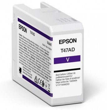 EPSON T47AD Violet UltraChrome Pro 10 Ink 50ml C13T47AD00, photo 1 of 1