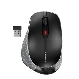 CHERRY MW 8C ERGO? - Mouse - Wireless - Black
