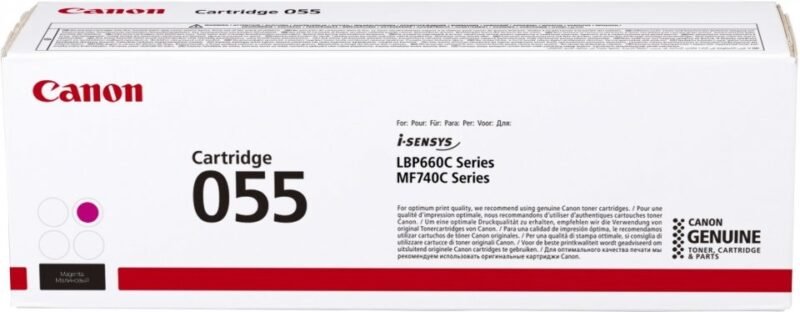 CANON 055 - magenta - original - toner cartridge, photo 1 of 1