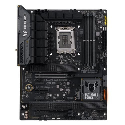 Asus TUF GAMING Z790-PLUS WIFI, Intel Z790, 1700, ATX, 4 DDR5, HDMI, DP, Wi-Fi 6E, 2.5G LAN, PCIe5, RGB, 4x M.2, photo 1 of 1
