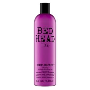 TIGI Bed Head Dumb Blonde Shampoo and Conditioner Set - Nourishing Professional Coloured Hair Treatment - Ideal For Blonde Hair - 750 ml