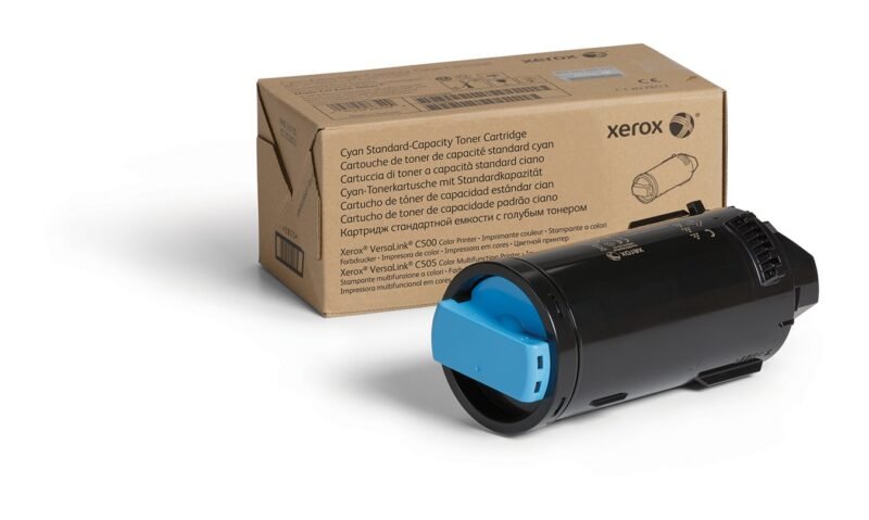 Xerox VersaLink C50X cyaan standaard tonercartridge (2.400 pagina's), foto 1 van 1