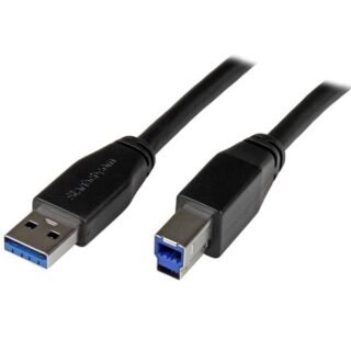 STARTECH.COM 5m 15 ft Active USB 3.0 USB-A to USB-B Cable - M/M - USB A to B Cable