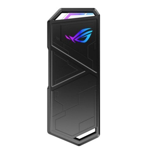 Asus ROG STRIX ARION LITE M.2 NVMe SSD Caddy, USB 3.2 Gen2 Type-C, Aluminium, Thermal Pads, RGB Lighting, photo 1 of 1