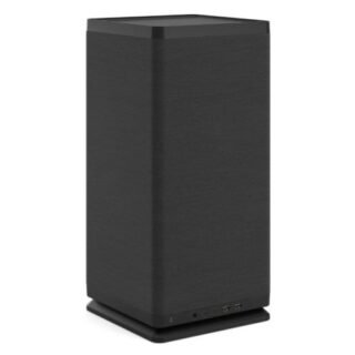Fractal Design Mood (Black) SFF Case, Mini ITX, Requires SFX/SFX-L PSU, 1 Fan, PCIe 4.0 Riser Card, USB-C, 325mm GPU & 280mm Radiator Support