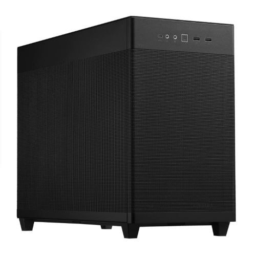 Asus Prime AP201 Gaming Case, Micro ATX, Quasi-Filter Mesh, USB-C, Tool-free Panels, 338mm GPU & 360mm Radiator Support, Black, photo 1 of 1