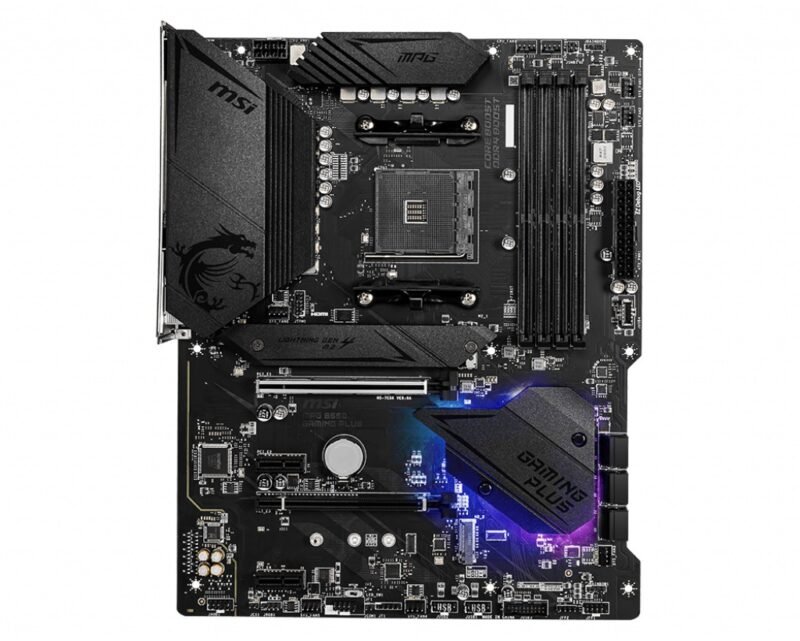 MSI MPG B550 GAMING PLUS - motherboard - ATX - Socket AM4 - AMD B550, photo 1 of 1