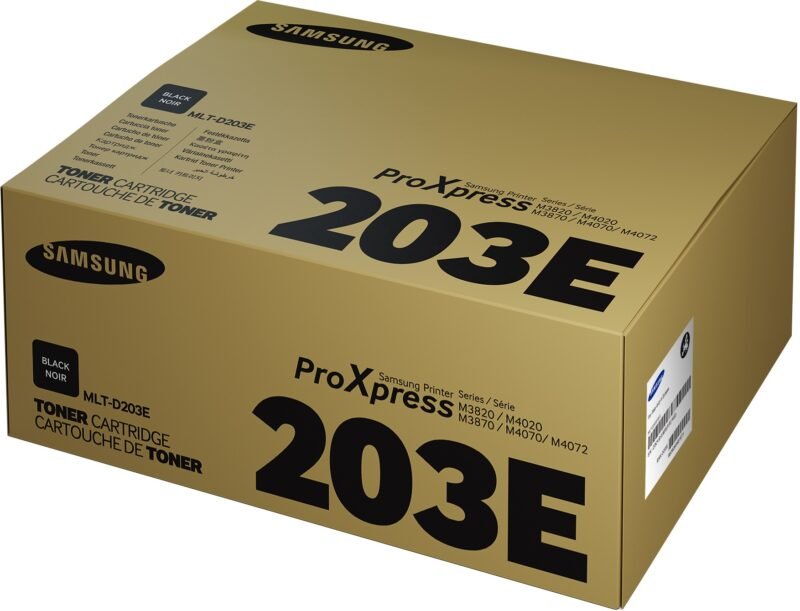 Samsung MLT-D203E originele zwarte extra high-capacity tonercartridge, foto 1 van 1