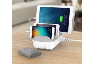 COMPULOCKS 10 Ports USB Charging Dock Station With EU Plug charging station - USB - 120 Watt