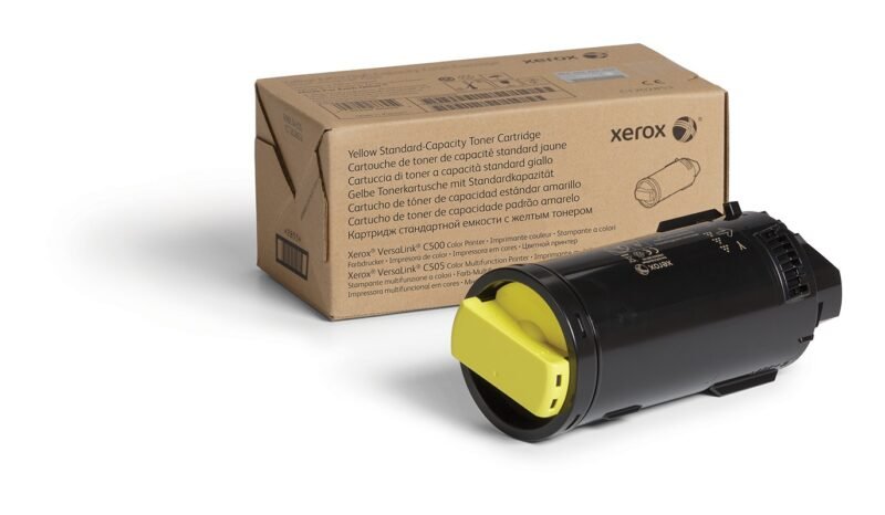 Xerox VersaLink C50X gele standaard tonercartridge (2.400 pagina's), foto 1 van 1